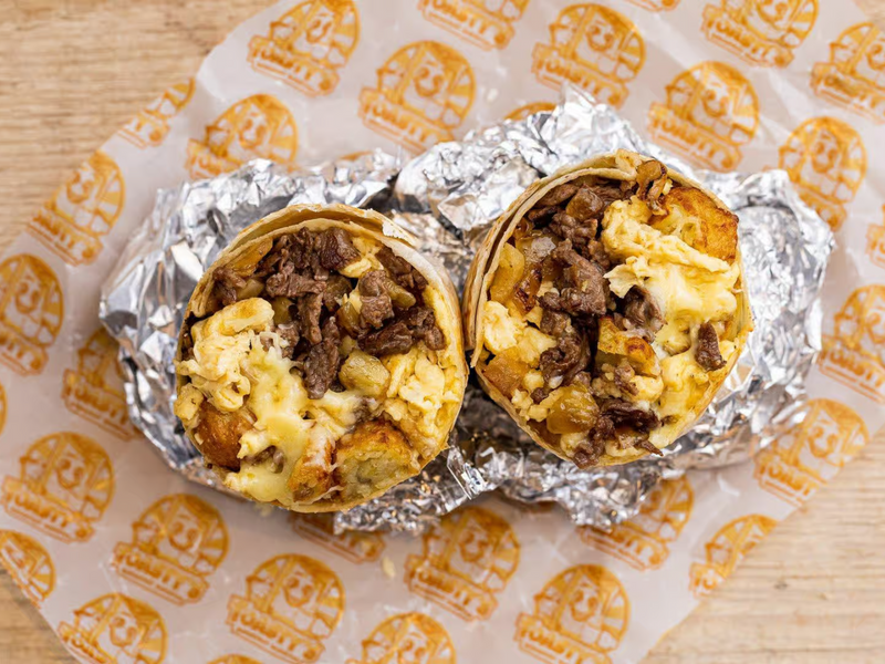 Steak & Egg Breakfast Burrito