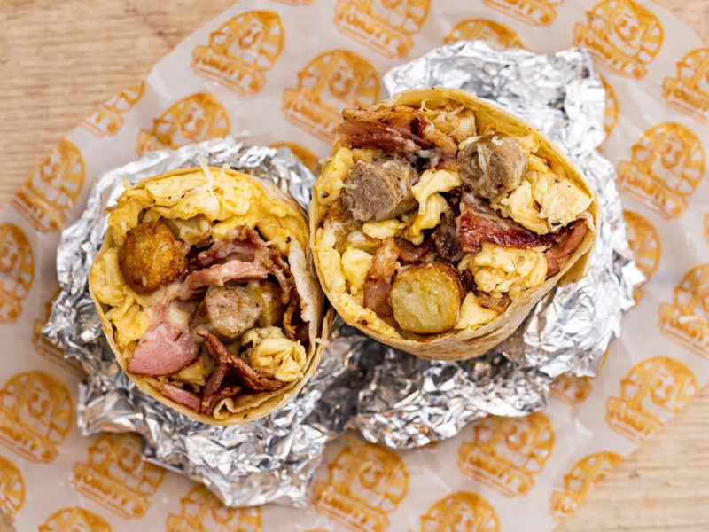 Meat Eater Breakfast Burrito