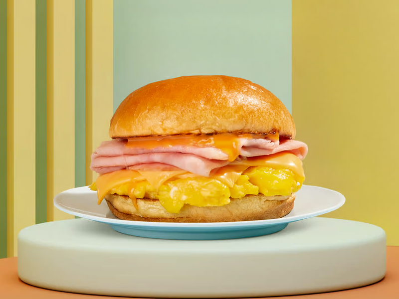 Ham, Egg and Cheese Sandwich