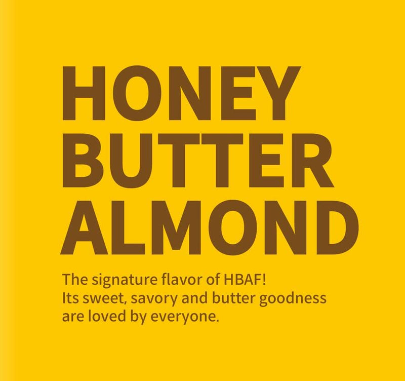 HBAF Korean Seasoned Honey Butter Almonds (120g)