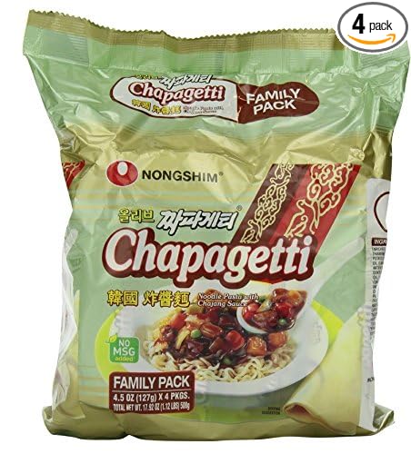 NONG SHIM Chapagetti 농심 짜파게티  (127g)*4