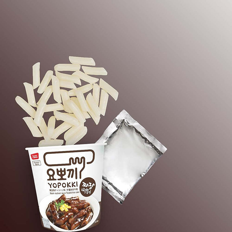 Yopokki Instant Tteokbokki Cup Jjajang - 140g