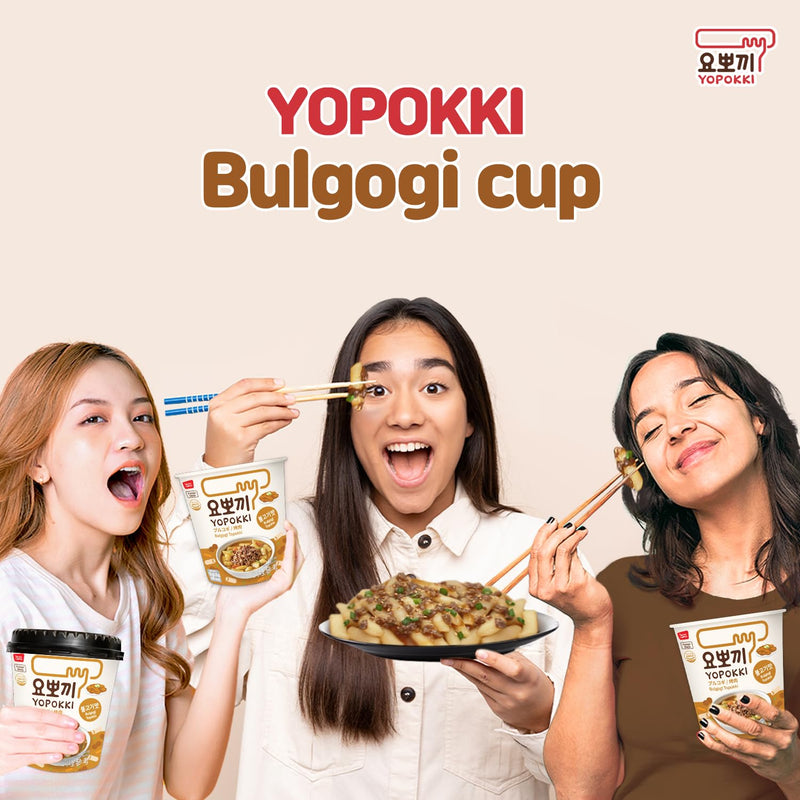 Yopokki Instant Tteokbokki Cup Jjajang - 140g