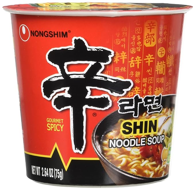 NONG SHIM SHIN Cup, 농심 신컵 6팩 (75g)*6