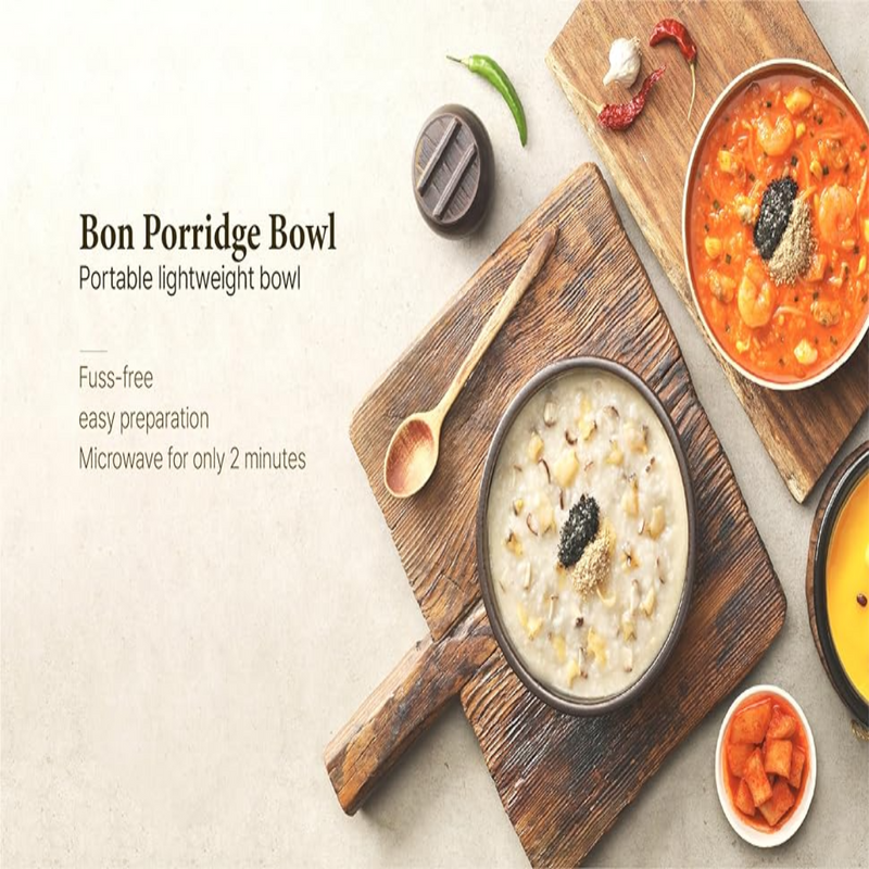 BONJUK Sweet Redbean (Juk) Rice Porridge - Ready to eat meal (300g), Easy to prepare porridge pouch