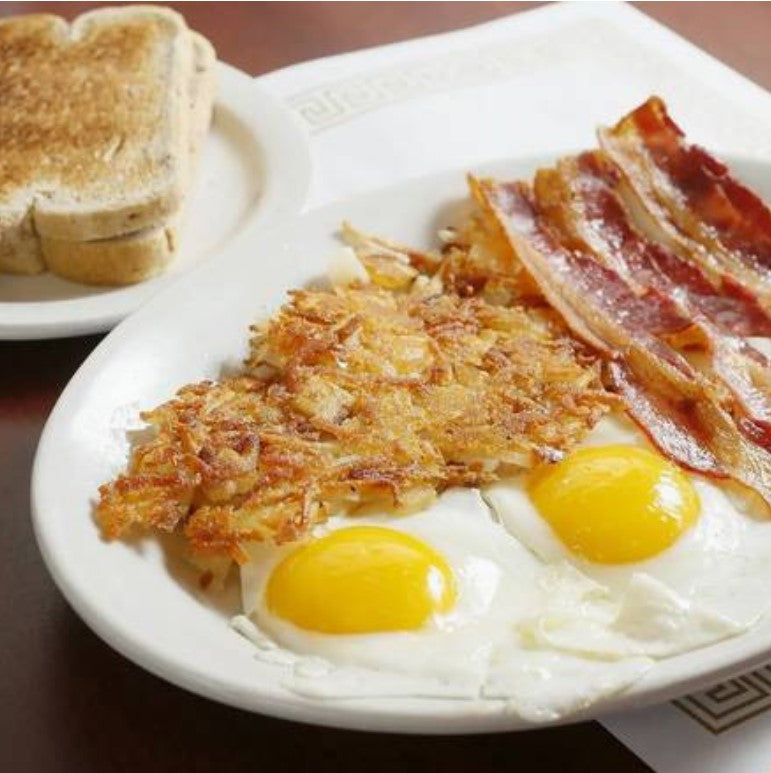 Bacon (4 pcs) & Eggs