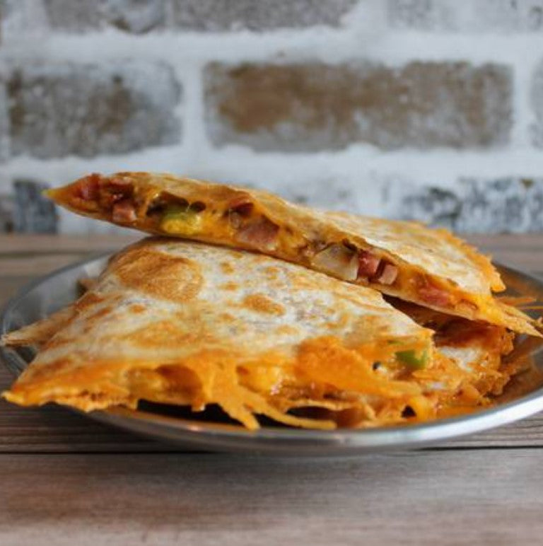 Spicy Pork BBQ Quesadilla