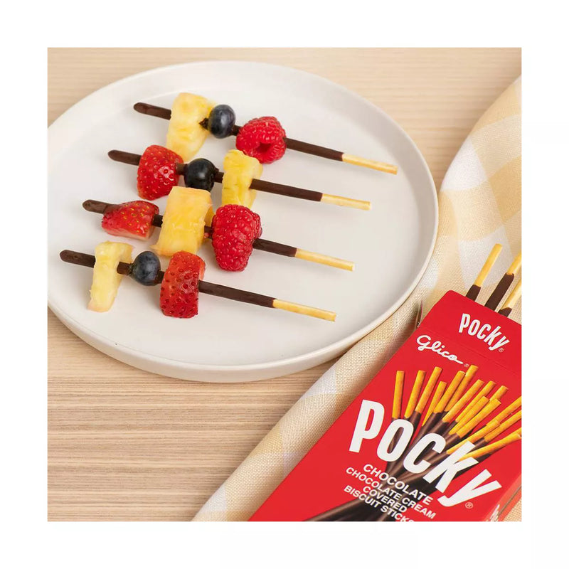 Glico Pocky Biscuit Sticks 3 Flavor Variety 1.41 Ounce (Pack of 12)