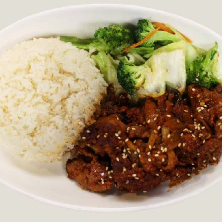 Spicy Pork BBQ Bowl