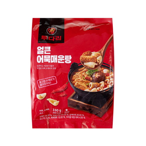 Tudari Spicy Fish Cake Soup (투다리 얼큰 어묵 매운탕) - 330g