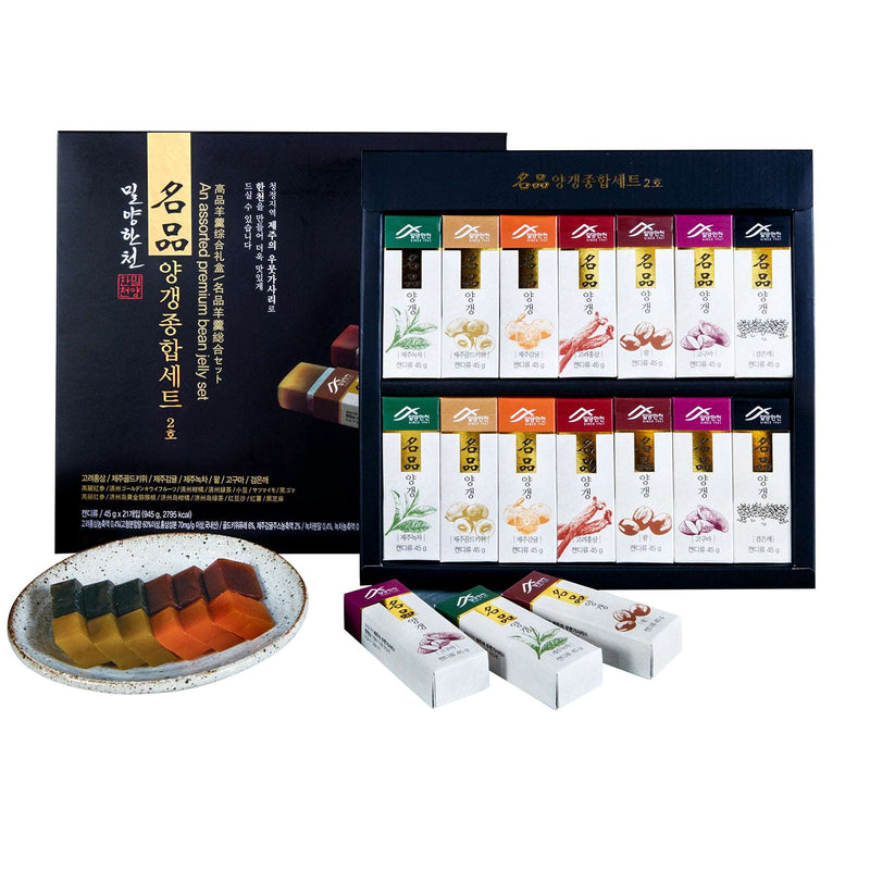 Premium Bean Jelly Set, 명품 양갱 세트 (14pc)