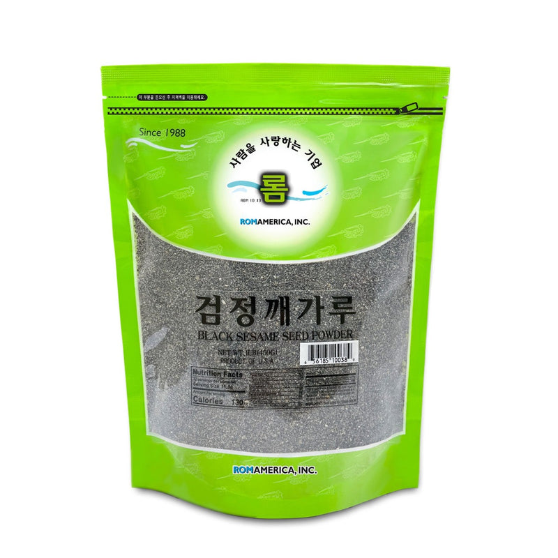 ROASTED BLACK SESAME POWDER 검정깨가루