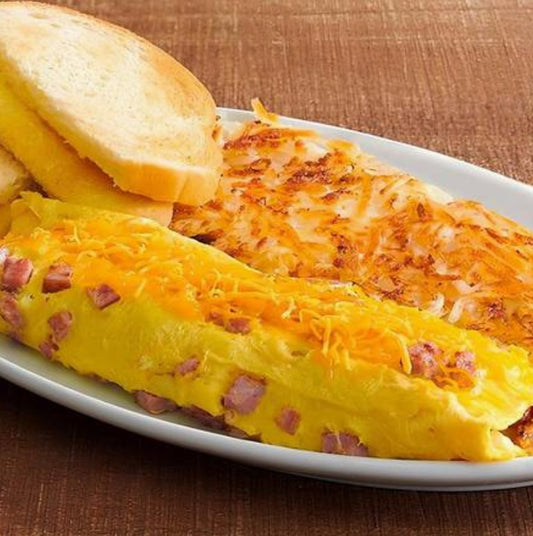 Diced Ham and Scrambled Eggs