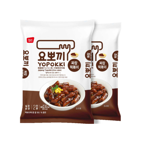 Yopokki Instant Tteokbokki Jjajang - 2Packs