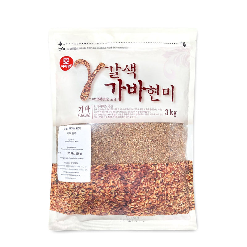 GABA BROWN RICE 롬)가바현미(갈색)